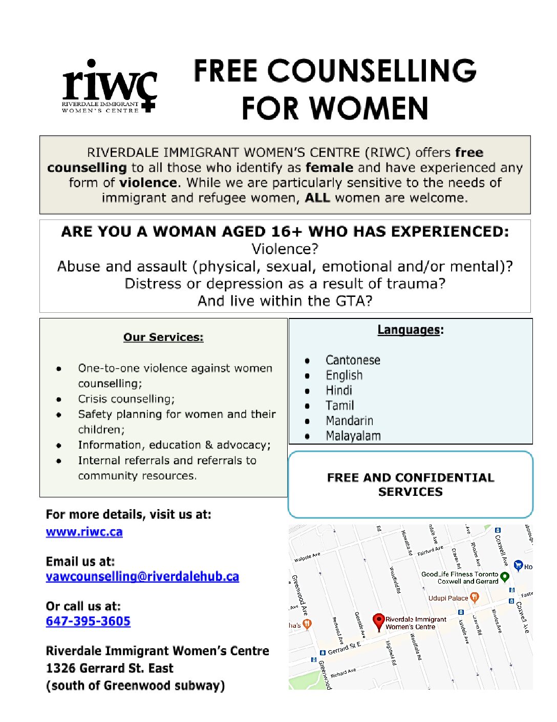 VAW Program, Violence against women